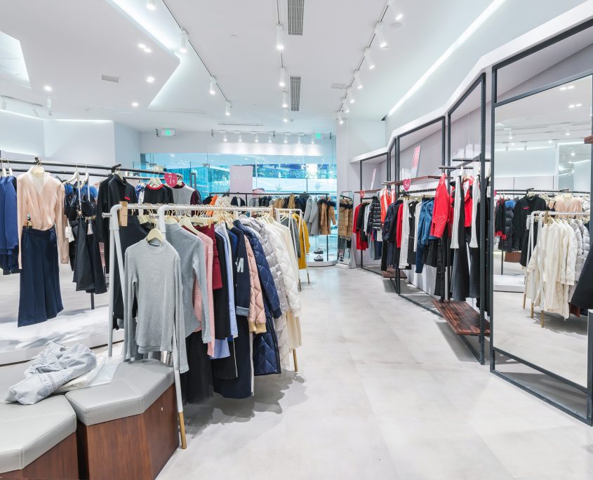 Retail store interior