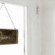Business open sign