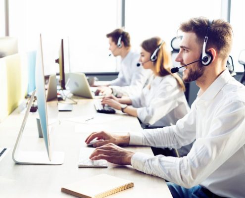 Customer support team