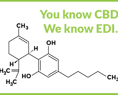 CBD Formula under Text that says You know CBD. We Know EDI.