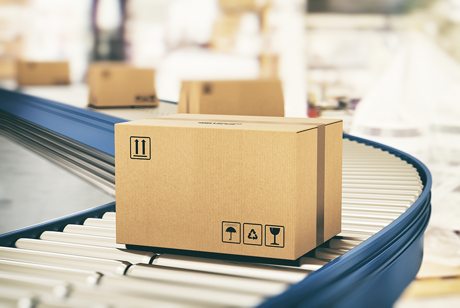 Shipping box