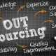 Out Sourcing on a blackboard