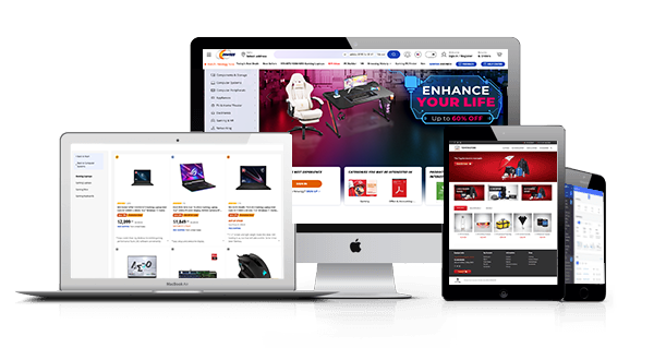 Newegg on computer screens